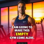 Empty Gym Quotes & Captions for Instagram