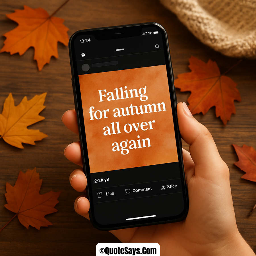 Fall Quotes & Captions for Social Media